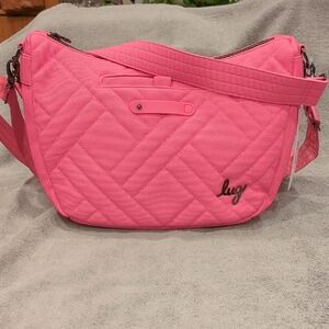 Lug Harmony Matte Luxe VL Messenger Crossbody Bag - Pink Tourmaline - NWT